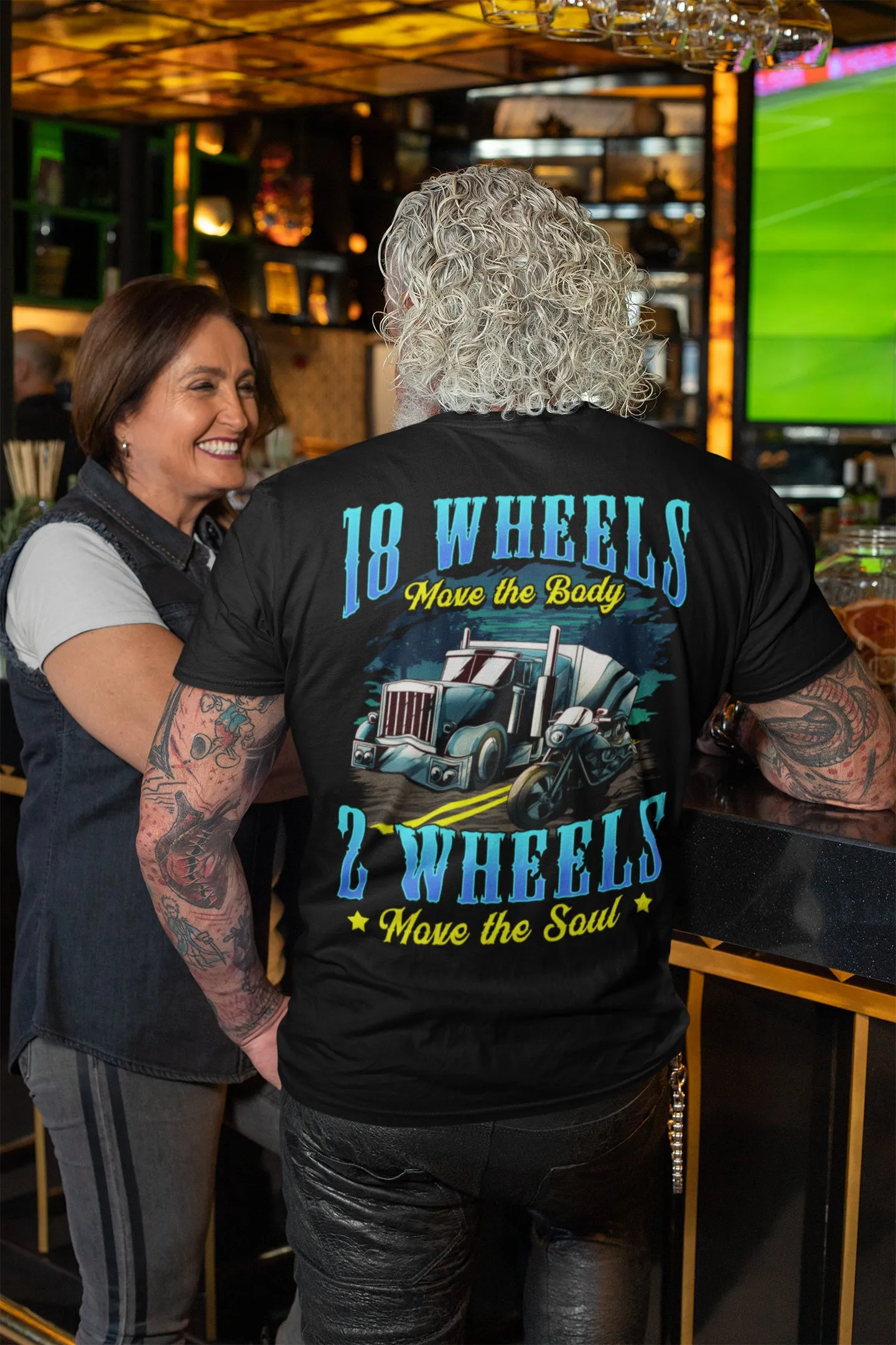 18 Wheels Move the Body - Standard T-shirt