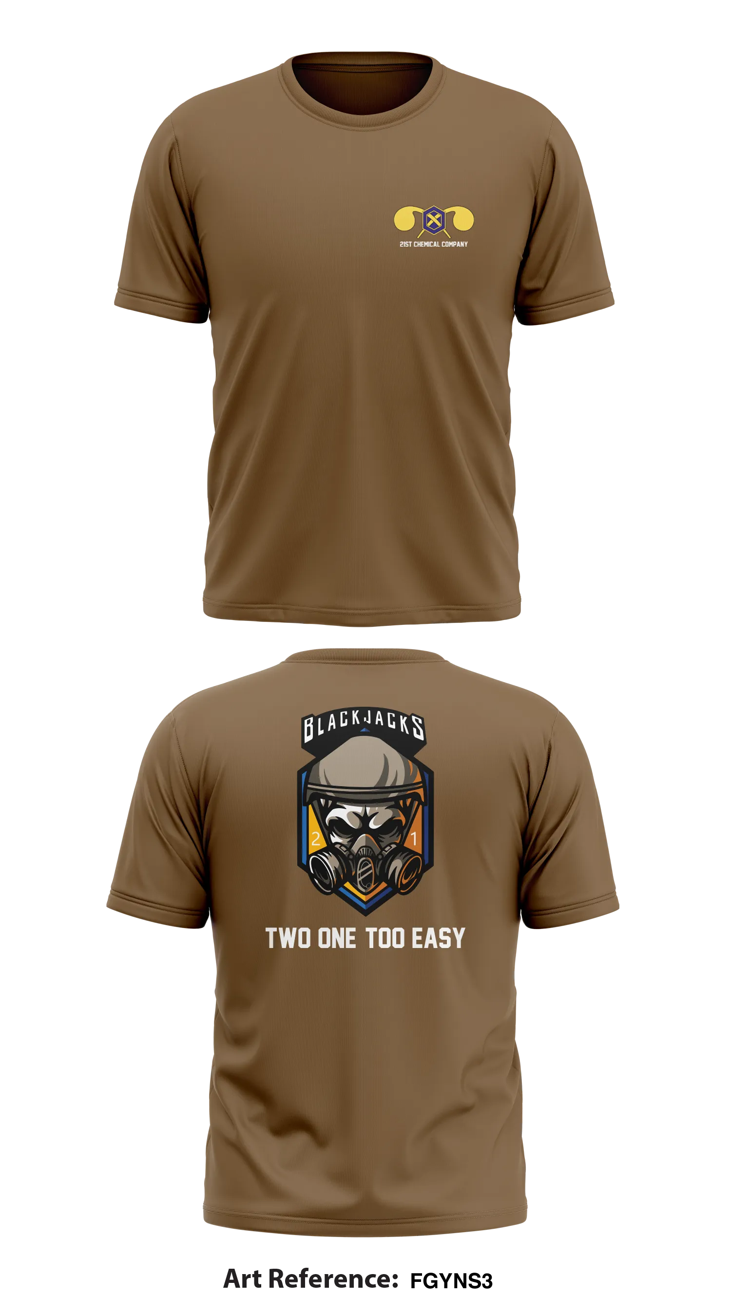 21st Chemical Company Store 1 Core Men's SS Performance Tee - fgYNs3