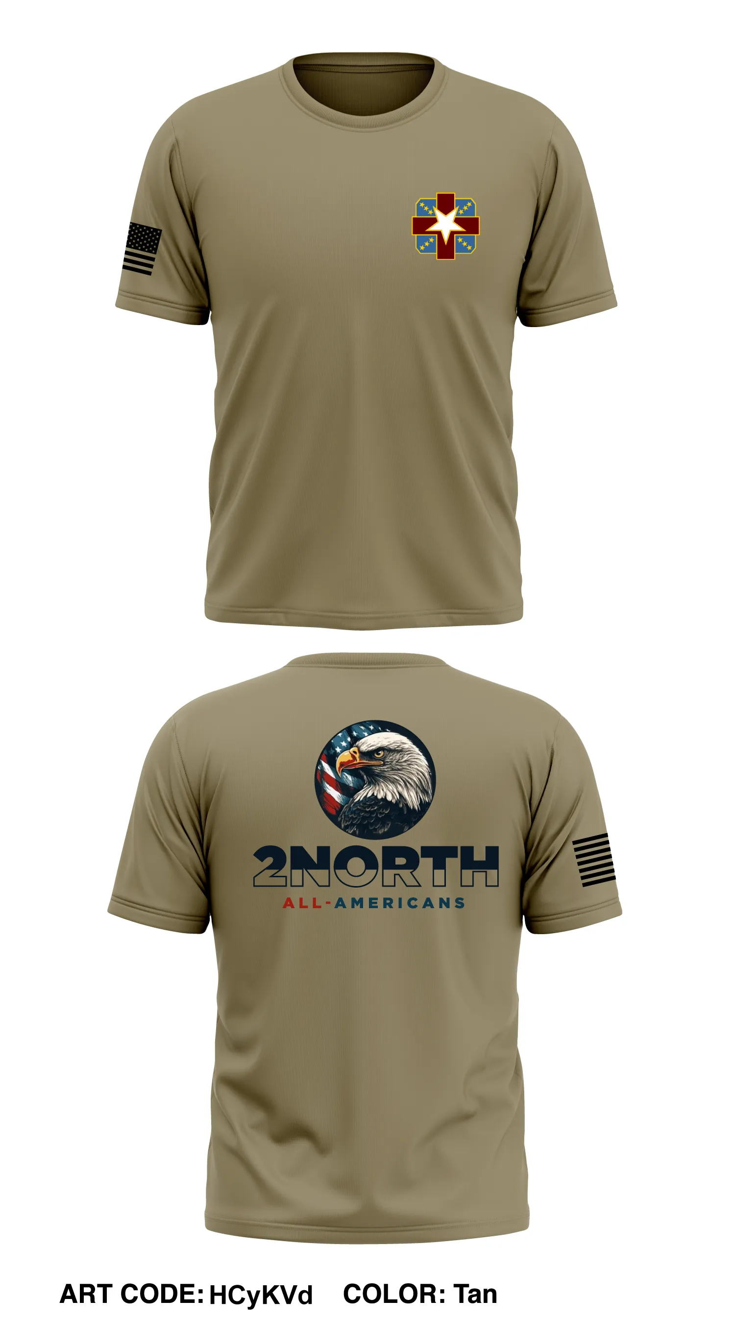 2N Womack AMC Core Men's SS Performance Tee - HCyKVd