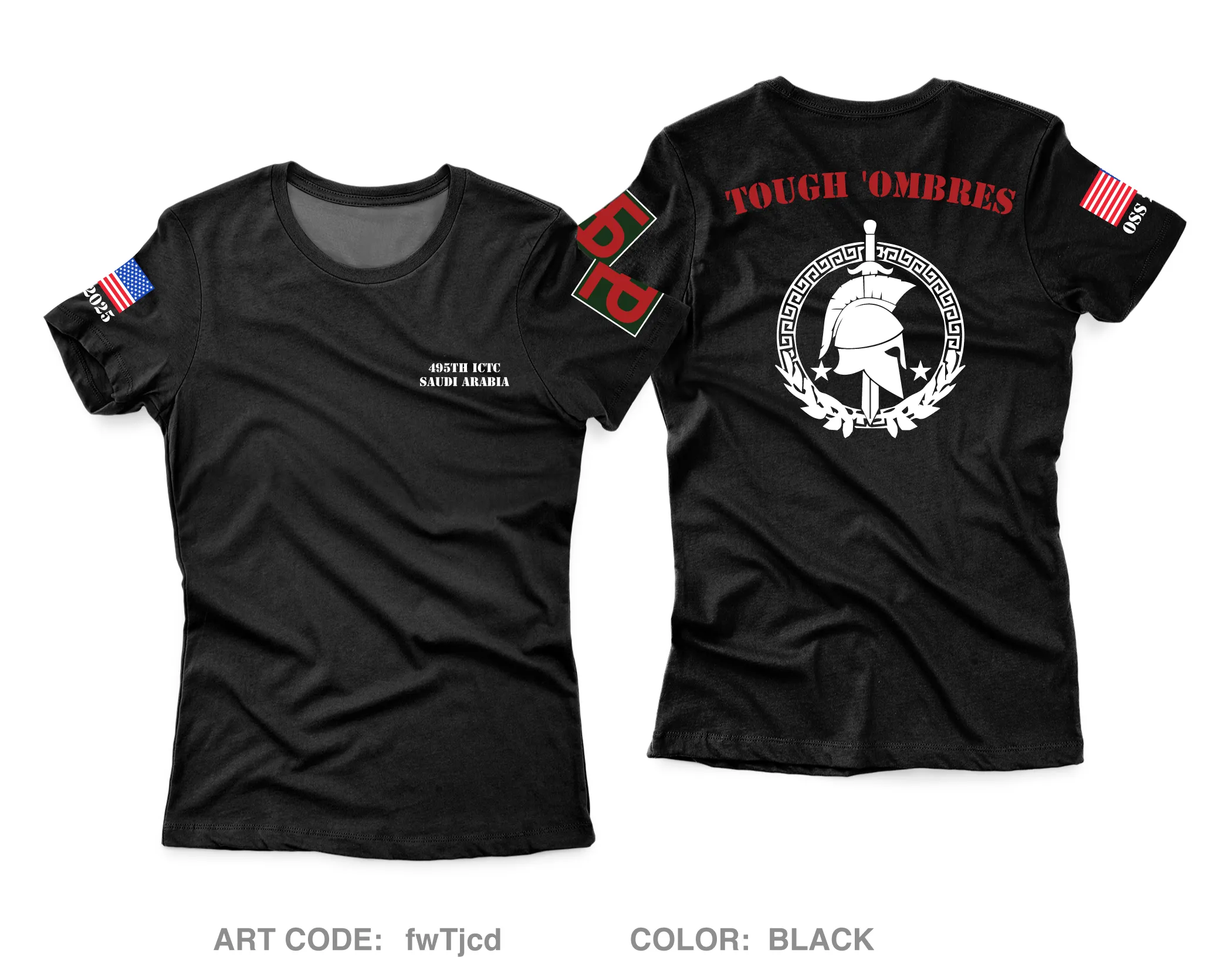 495th ICTC Core Women's SS Performance Tee - fwTjcd