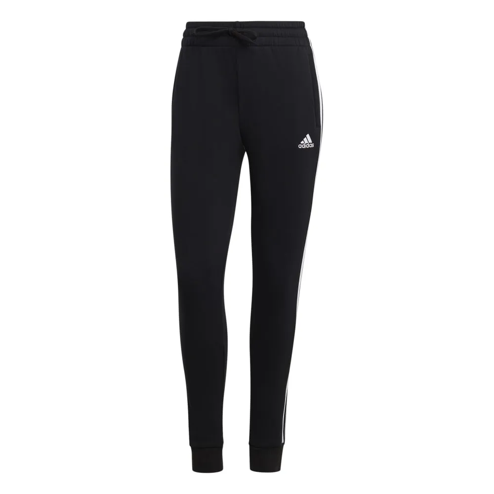 Adidas Womens 3 Stripe Fleece Pants