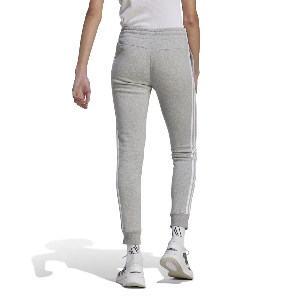 Adidas Womens Essentials 3-Stripes Fleece Pants