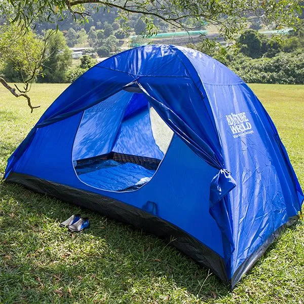 Adventure World Dome Tent With Rubber Loop (2 Men)