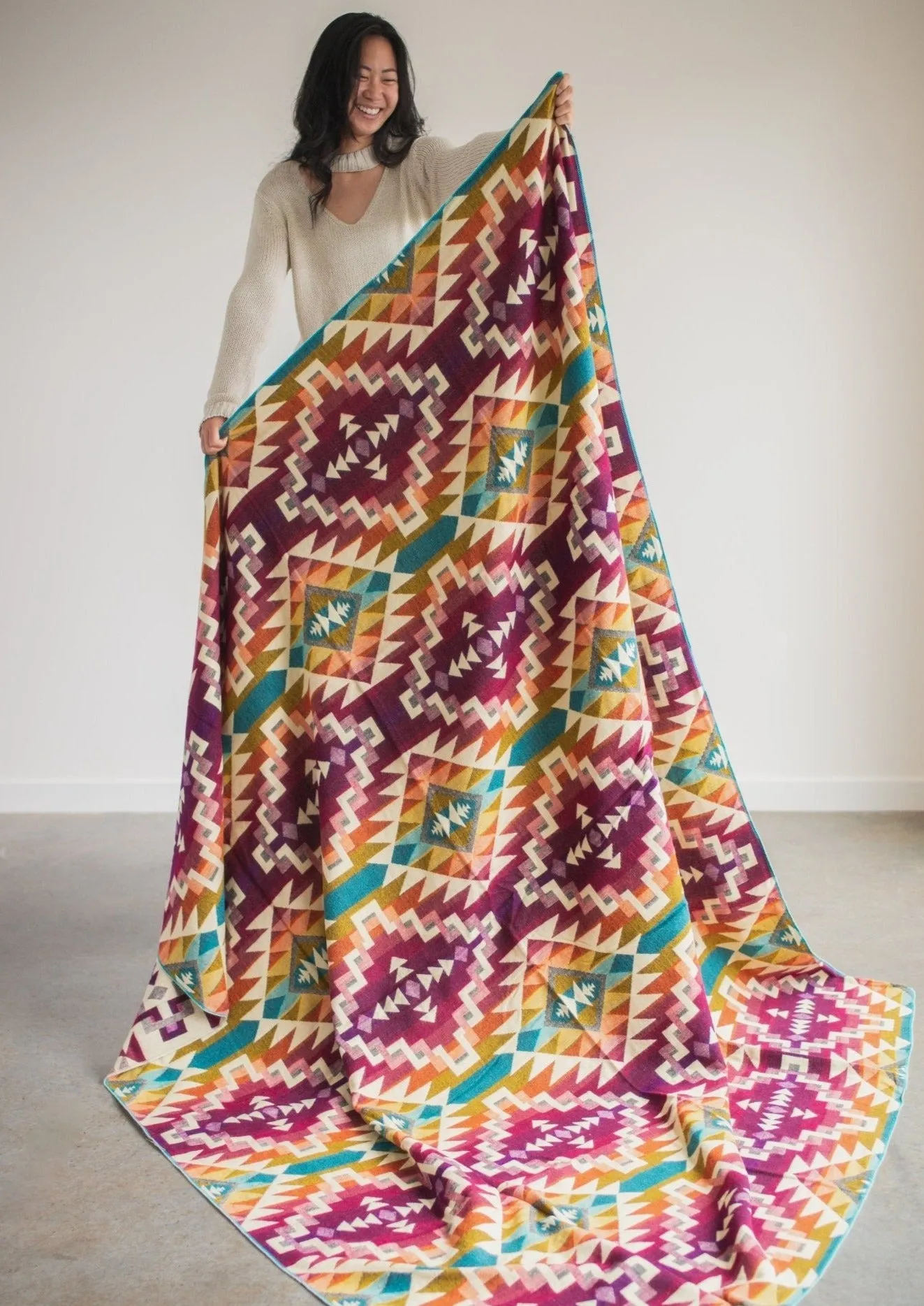 Alpaca Blanket Pink