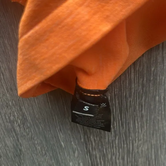 Alphalete Seamless Biker Shorts 7&quot; | Orange | Size S