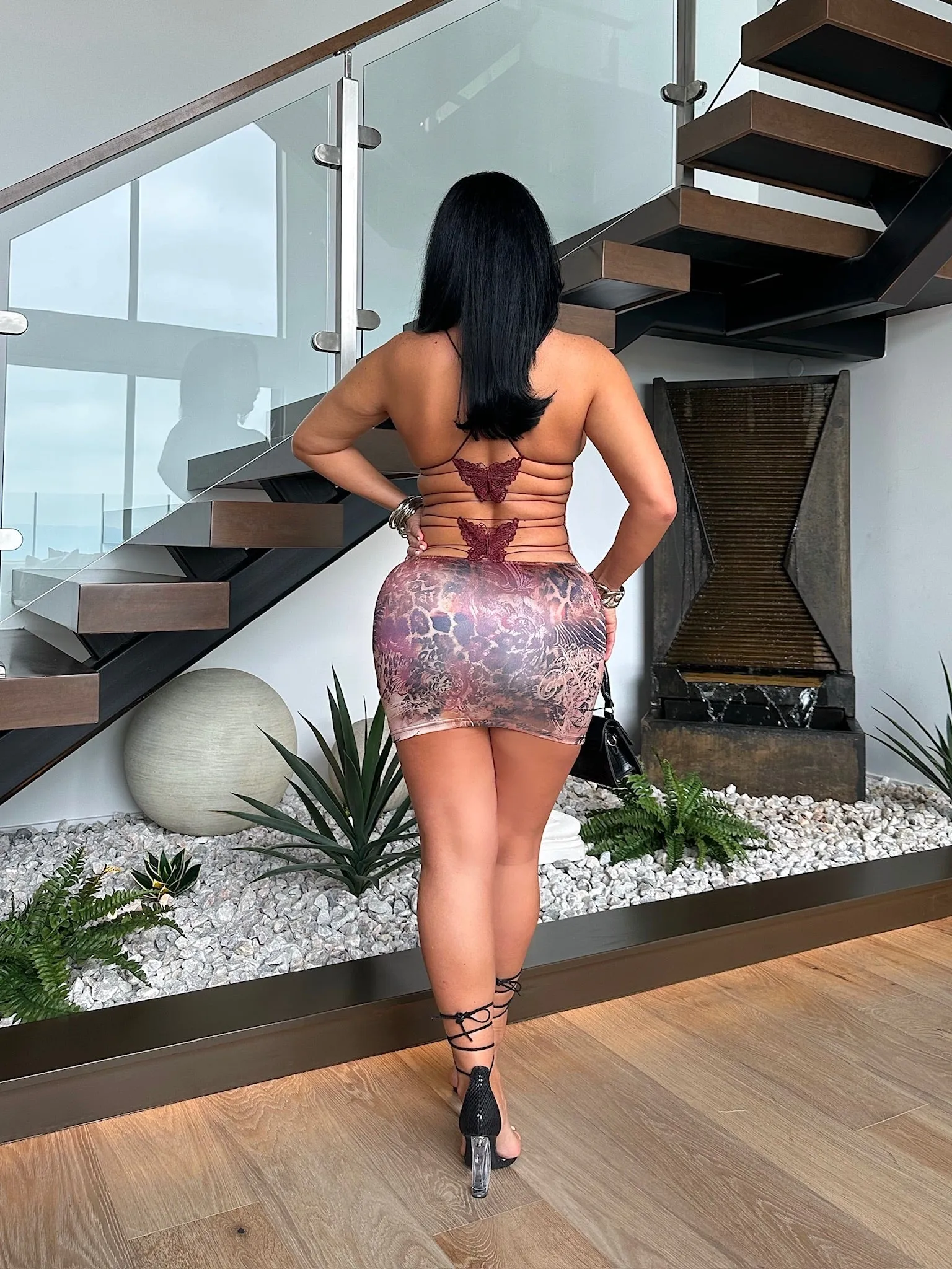 Always Hot Mini Dress Orange