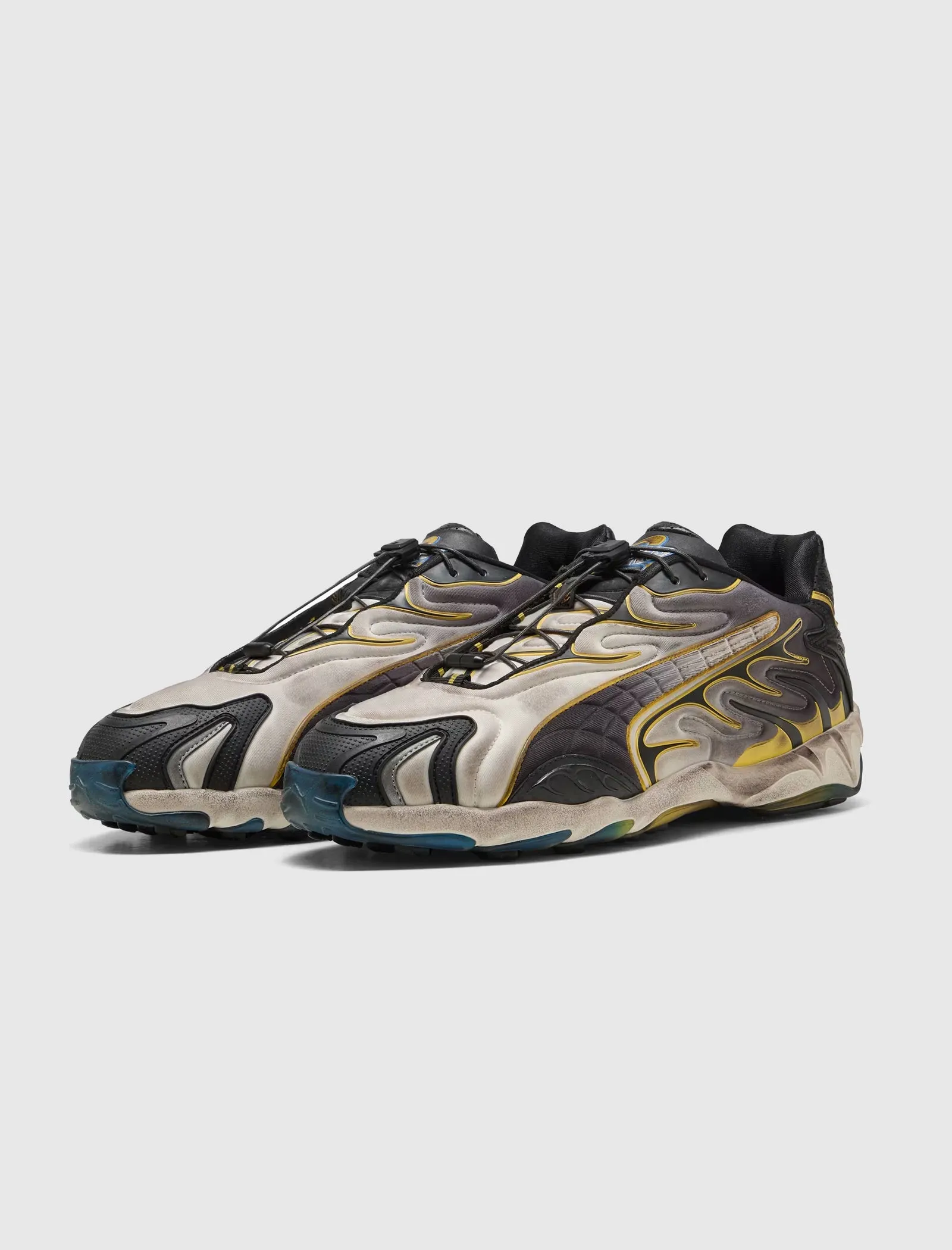 ASAP ROCKY INHALE DISTRESSED "WARM WHITE/ BLACK/ PELE YELLOW"