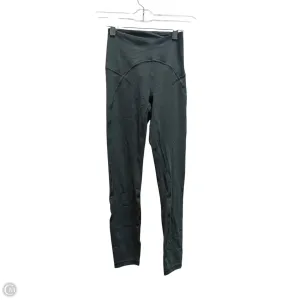 Athletic Leggings By Lululemon In Grey, Size: 2