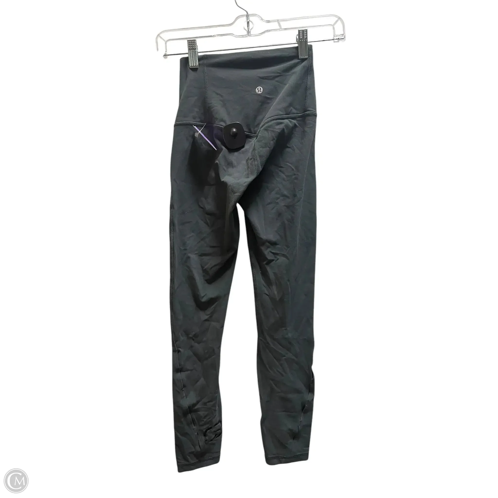 Athletic Leggings By Lululemon In Grey, Size: 2