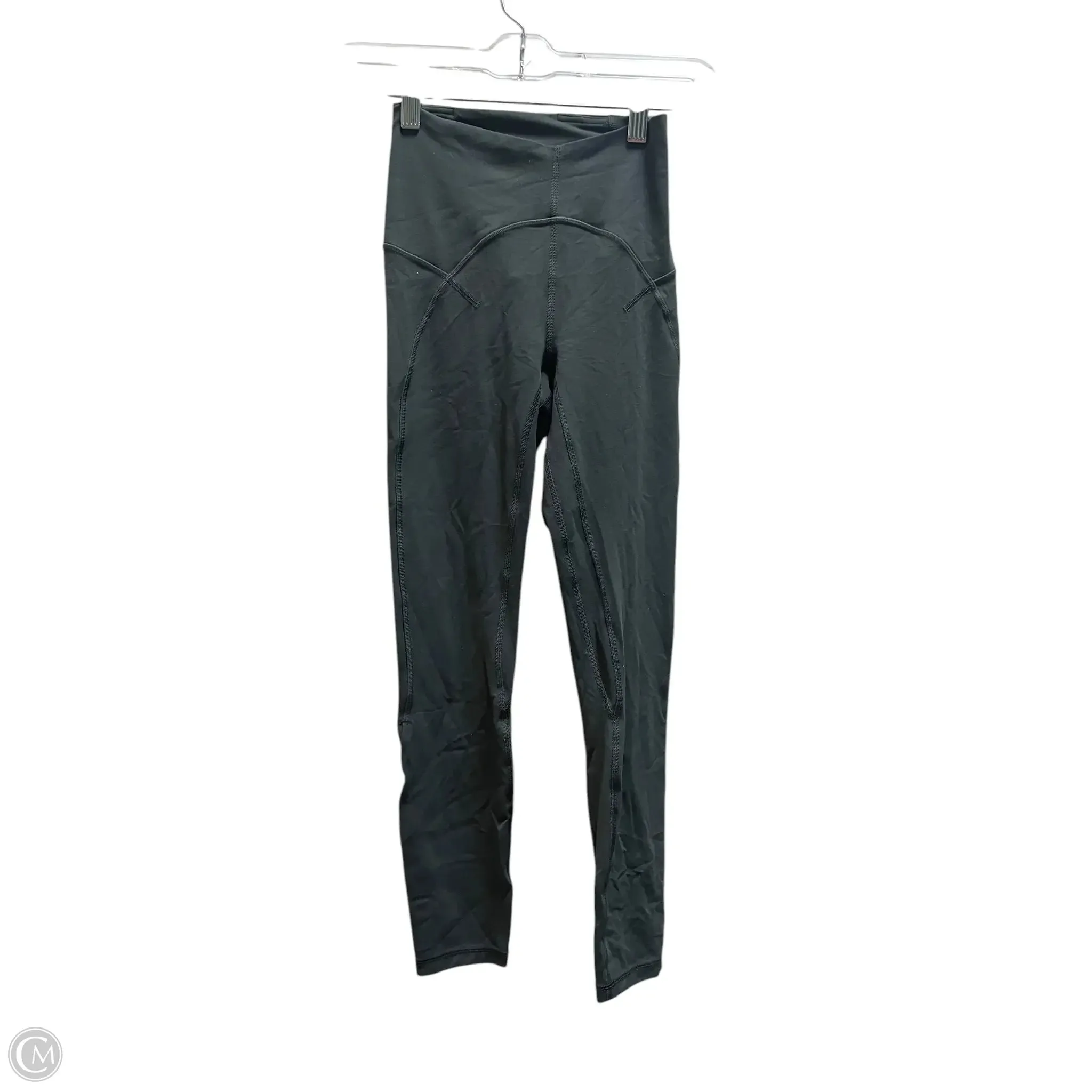 Athletic Leggings By Lululemon In Grey, Size: 2