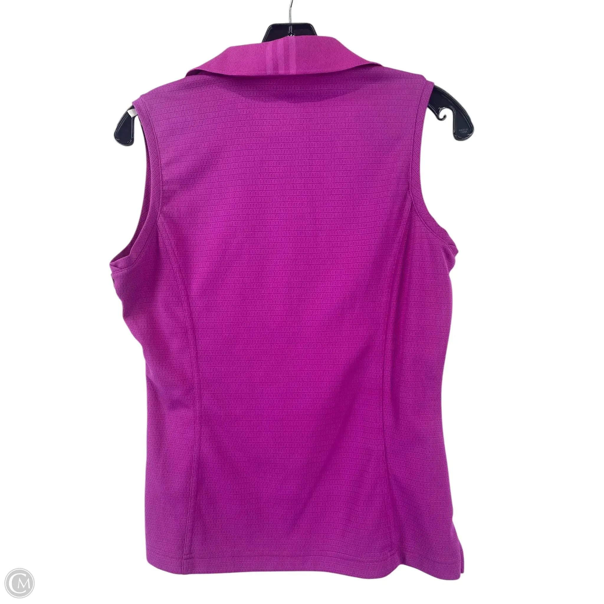 Athletic Tank Top By Adidas In Purple, Size: M