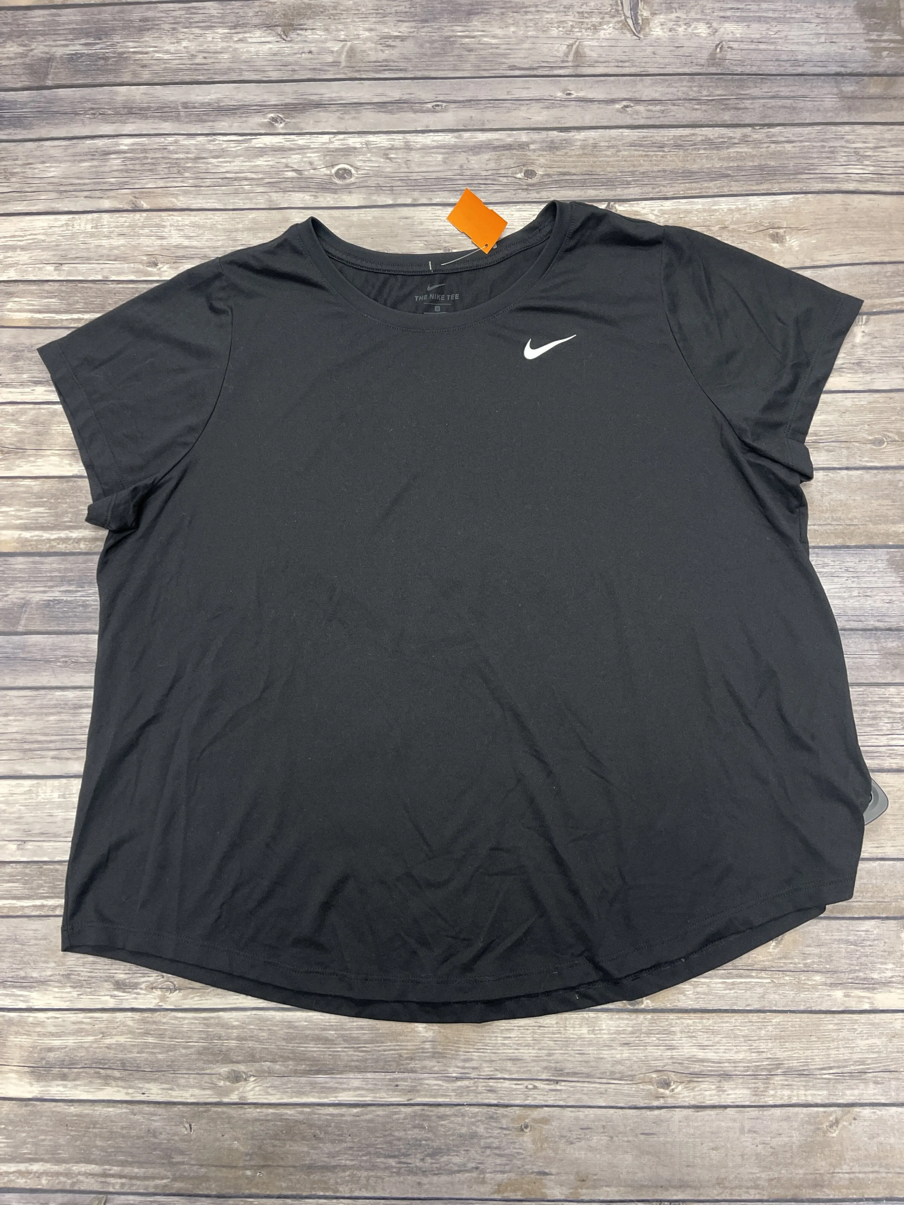Athletic Top Short Sleeve By Nike  Size: 3x