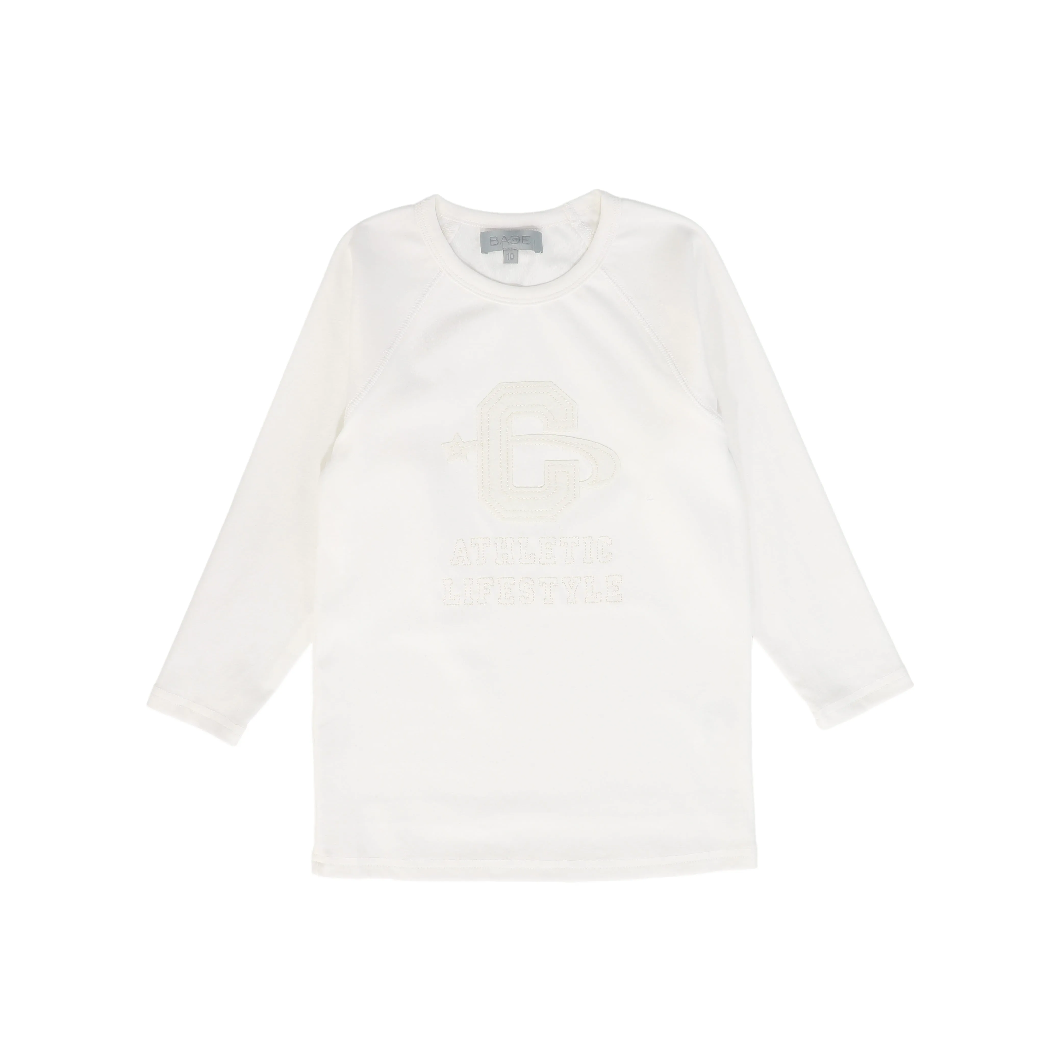 Athletic white tee by Bace