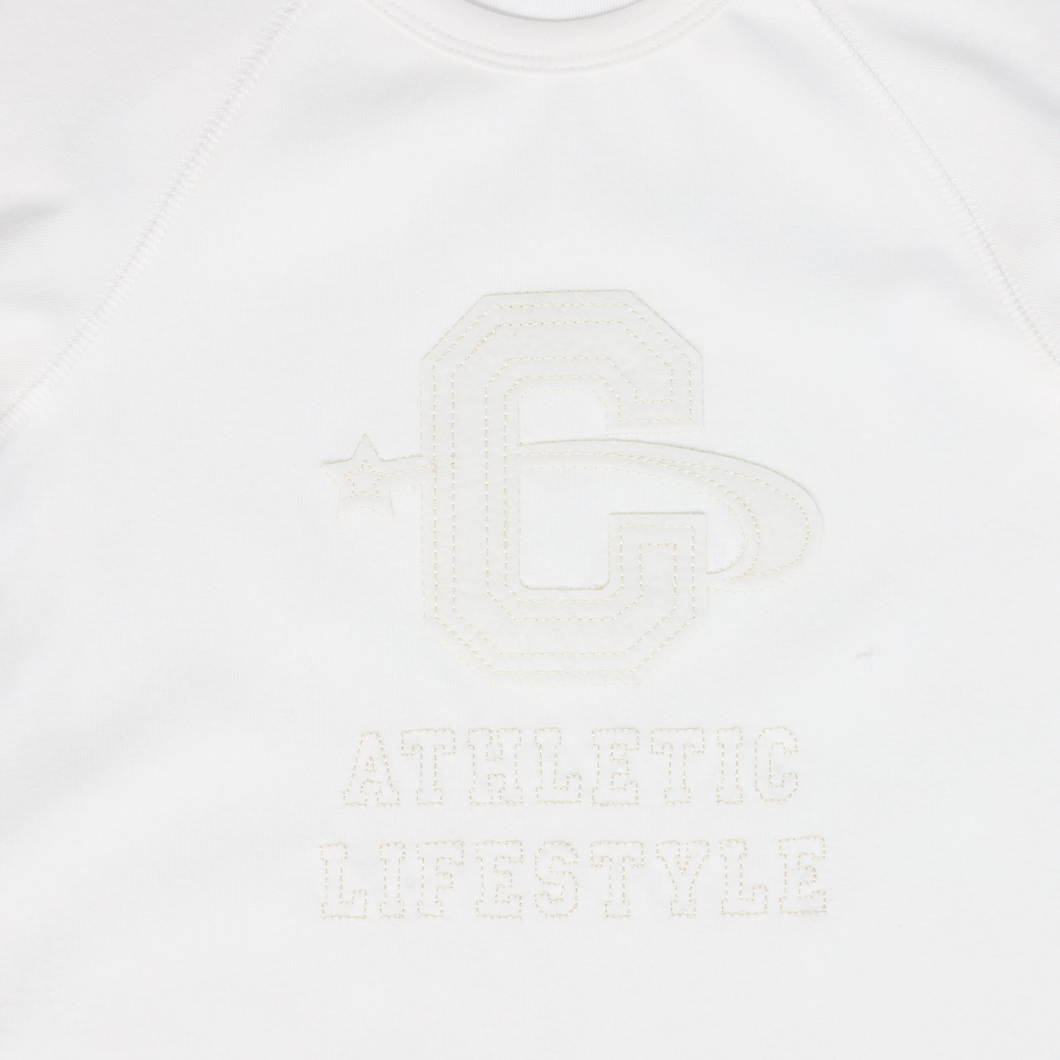 Athletic white tee by Bace