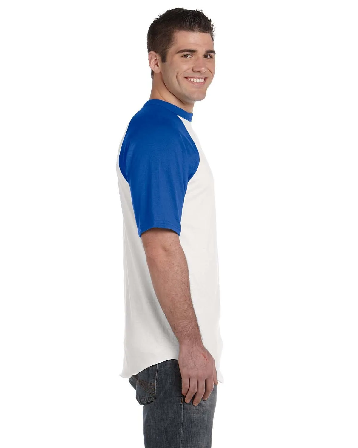 Augusta 50/50 Short Sleeve Raglan T-Shirt