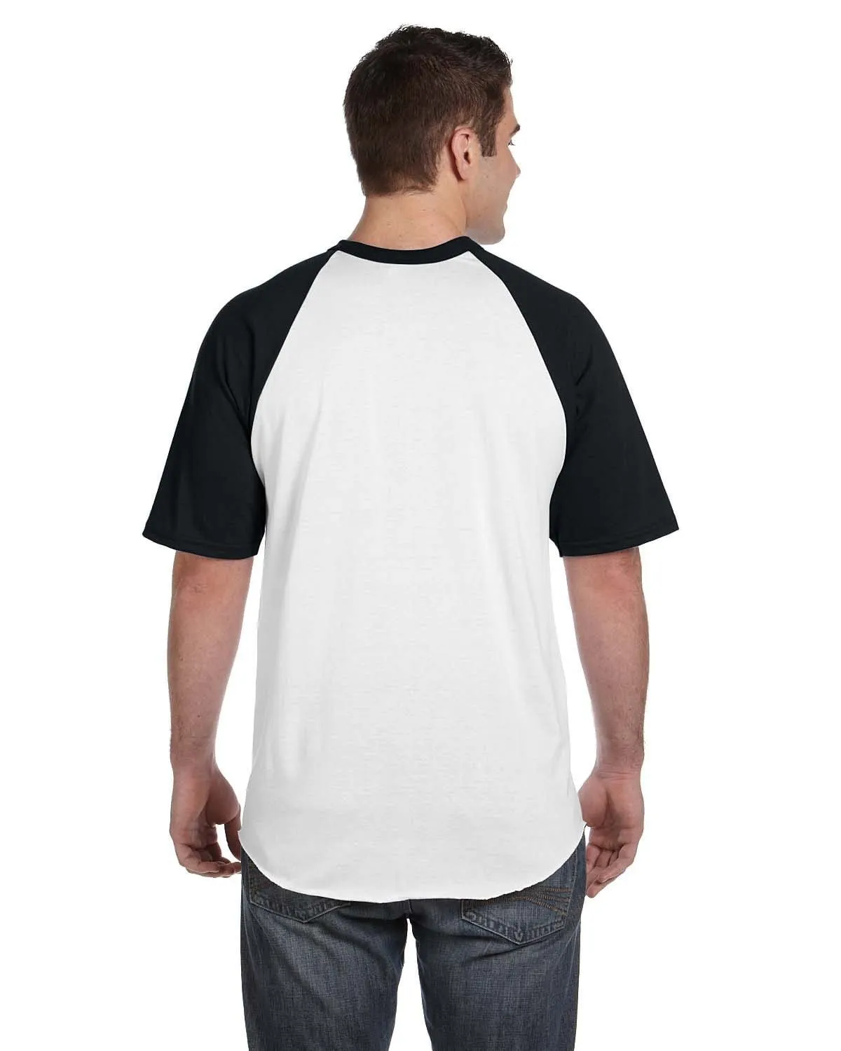 Augusta 50/50 Short Sleeve Raglan T-Shirt
