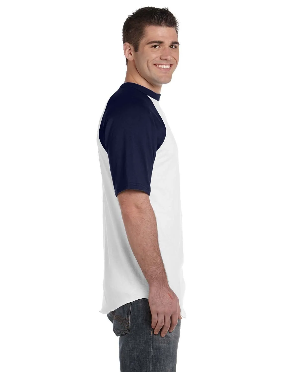 Augusta 50/50 Short Sleeve Raglan T-Shirt