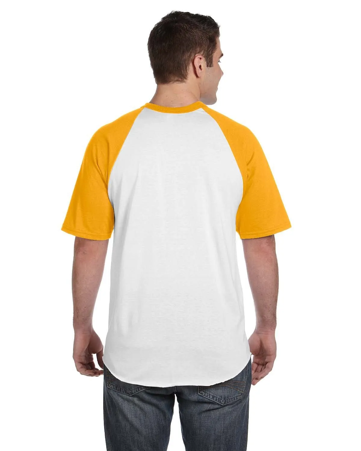 Augusta 50/50 Short Sleeve Raglan T-Shirt