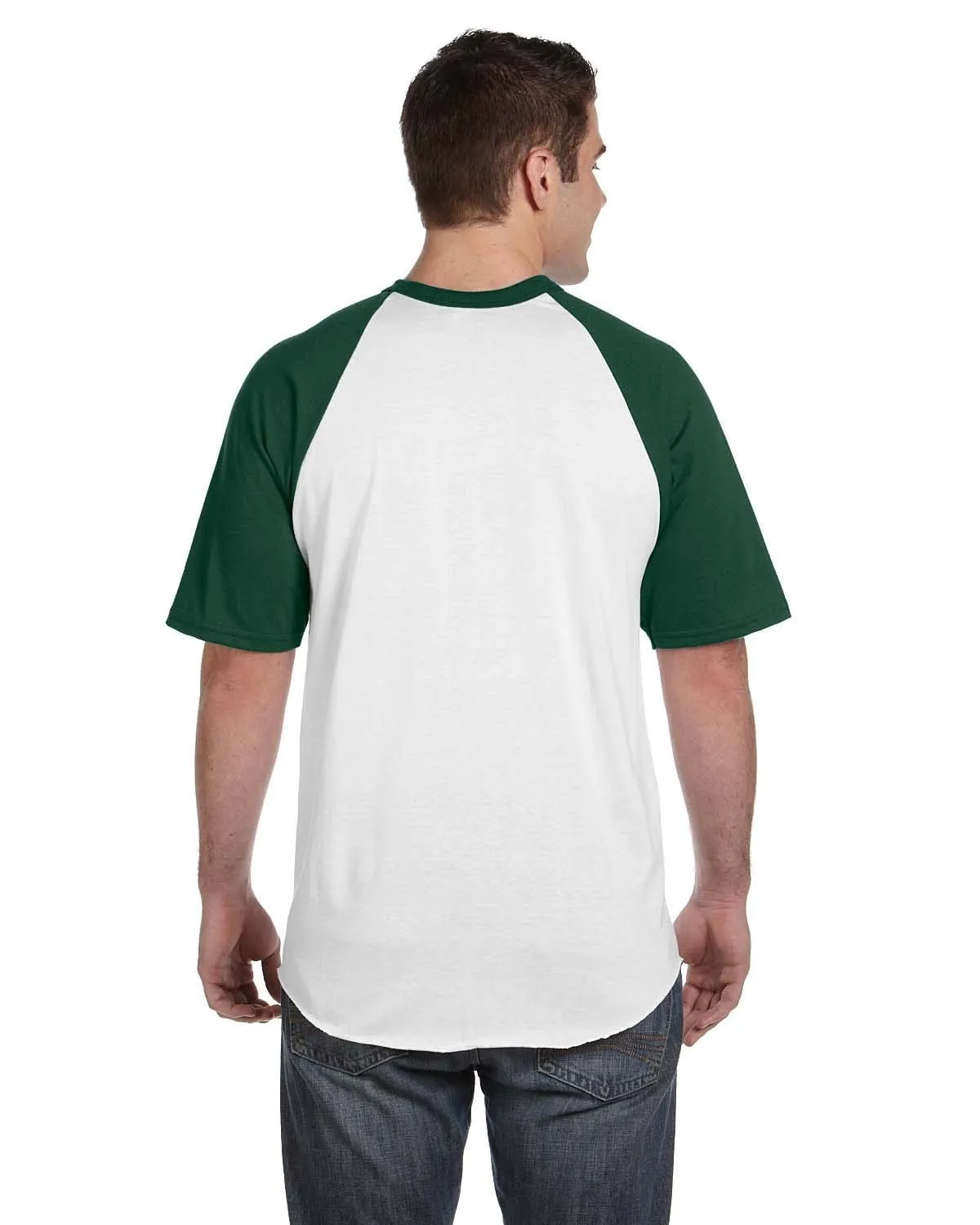 Augusta 50/50 Short Sleeve Raglan T-Shirt