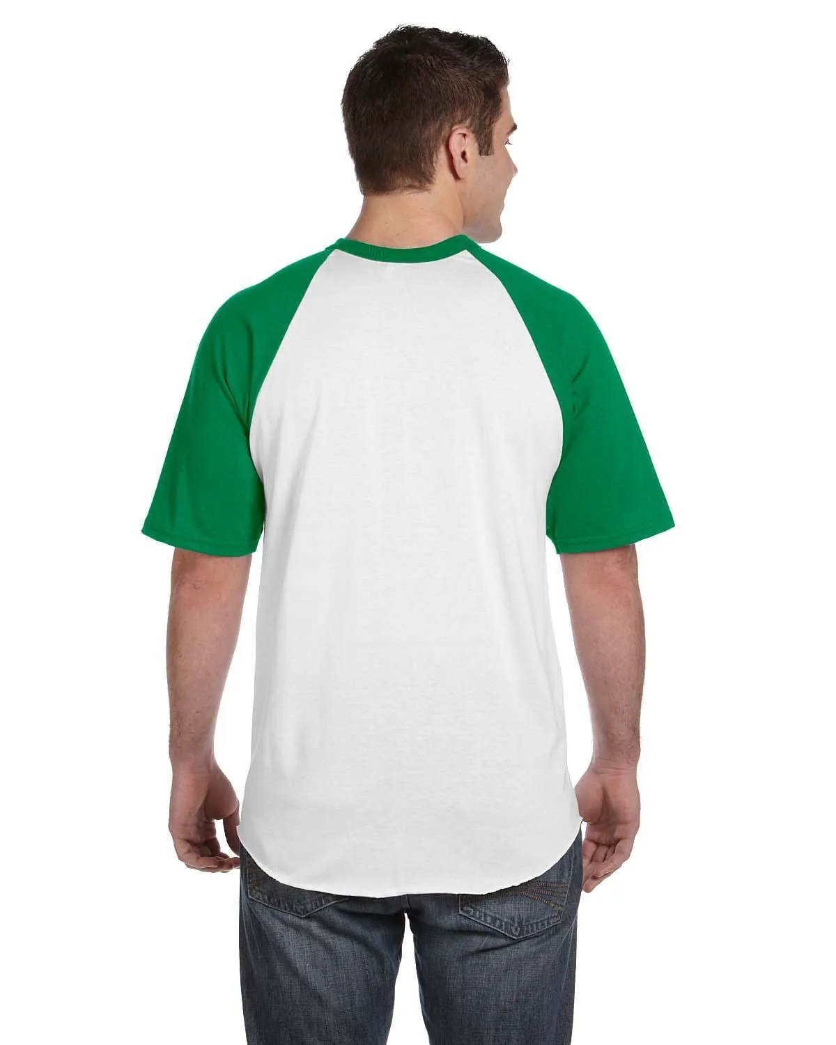 Augusta 50/50 Short Sleeve Raglan T-Shirt