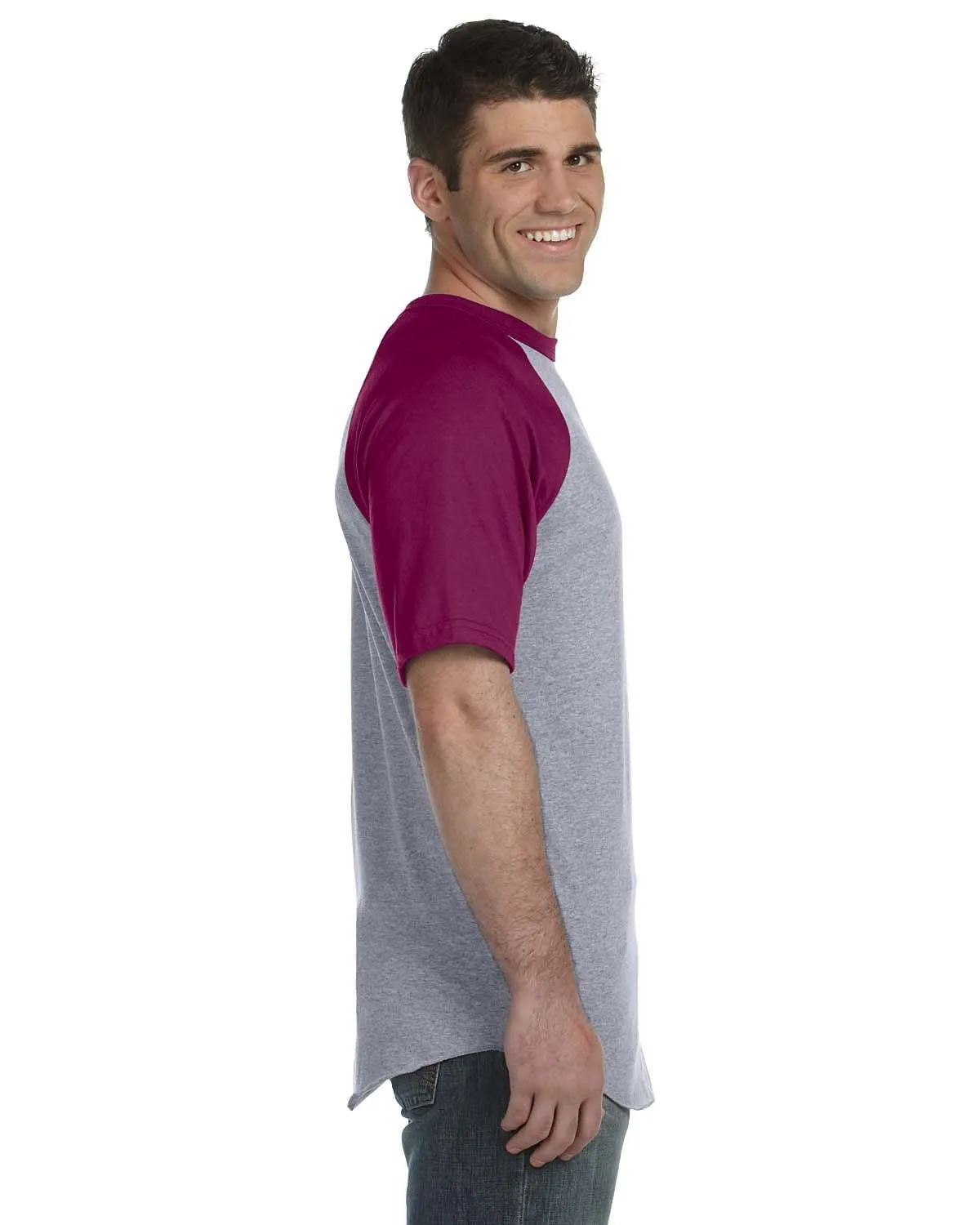 Augusta 50/50 Short Sleeve Raglan T-Shirt