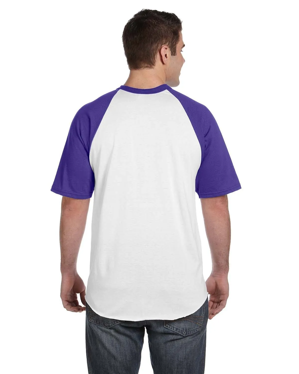 Augusta 50/50 Short Sleeve Raglan T-Shirt