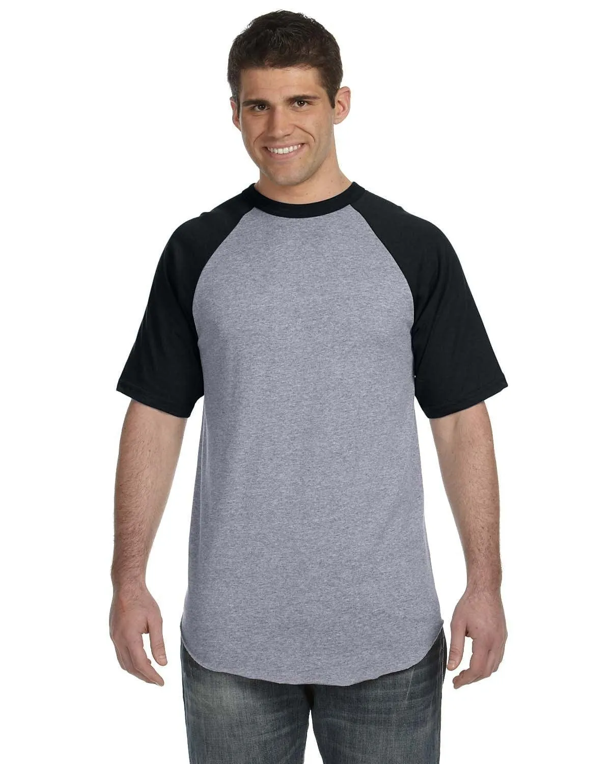 Augusta 50/50 Short Sleeve Raglan T-Shirt
