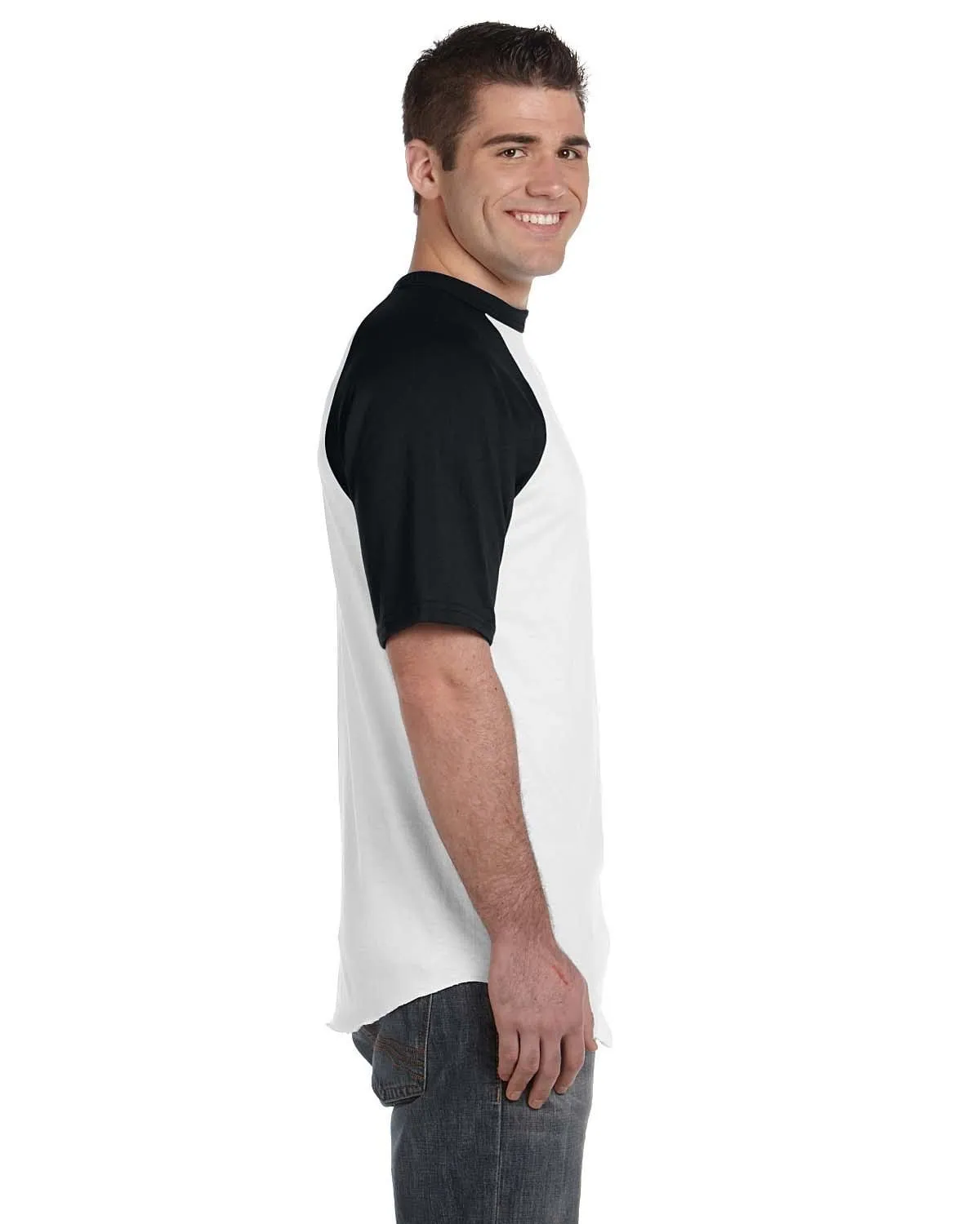 Augusta 50/50 Short Sleeve Raglan T-Shirt