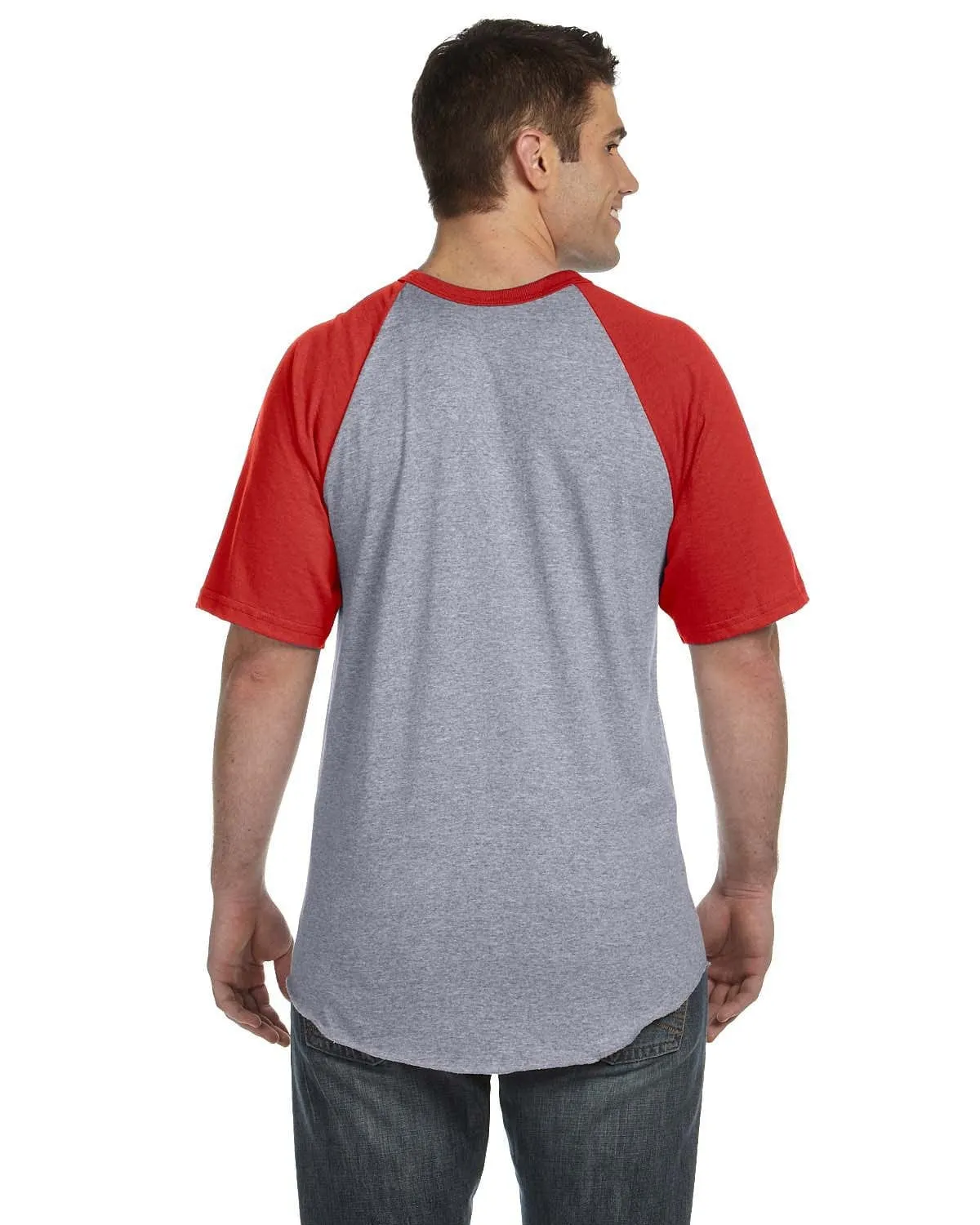 Augusta 50/50 Short Sleeve Raglan T-Shirt