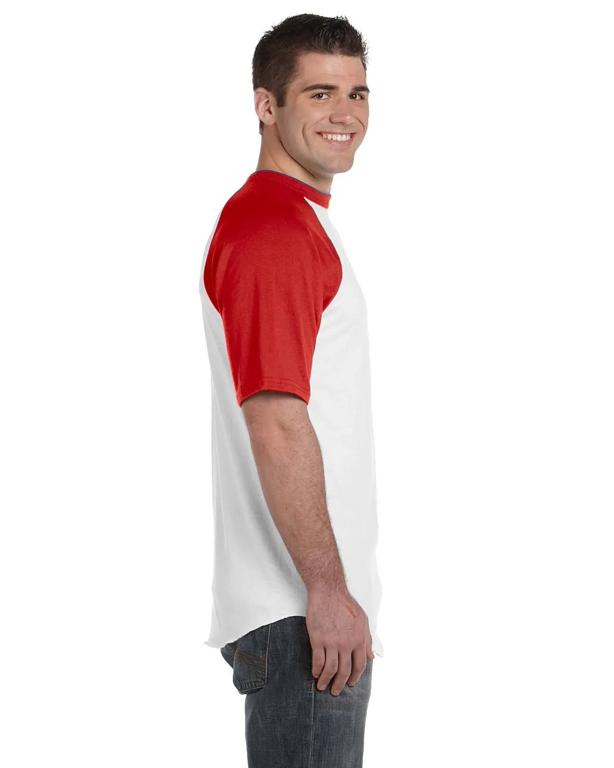 Augusta 50/50 Short Sleeve Raglan T-Shirt