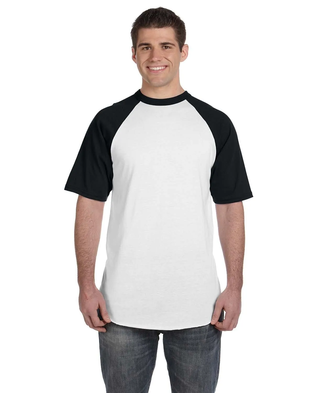 Augusta 50/50 Short Sleeve Raglan T-Shirt