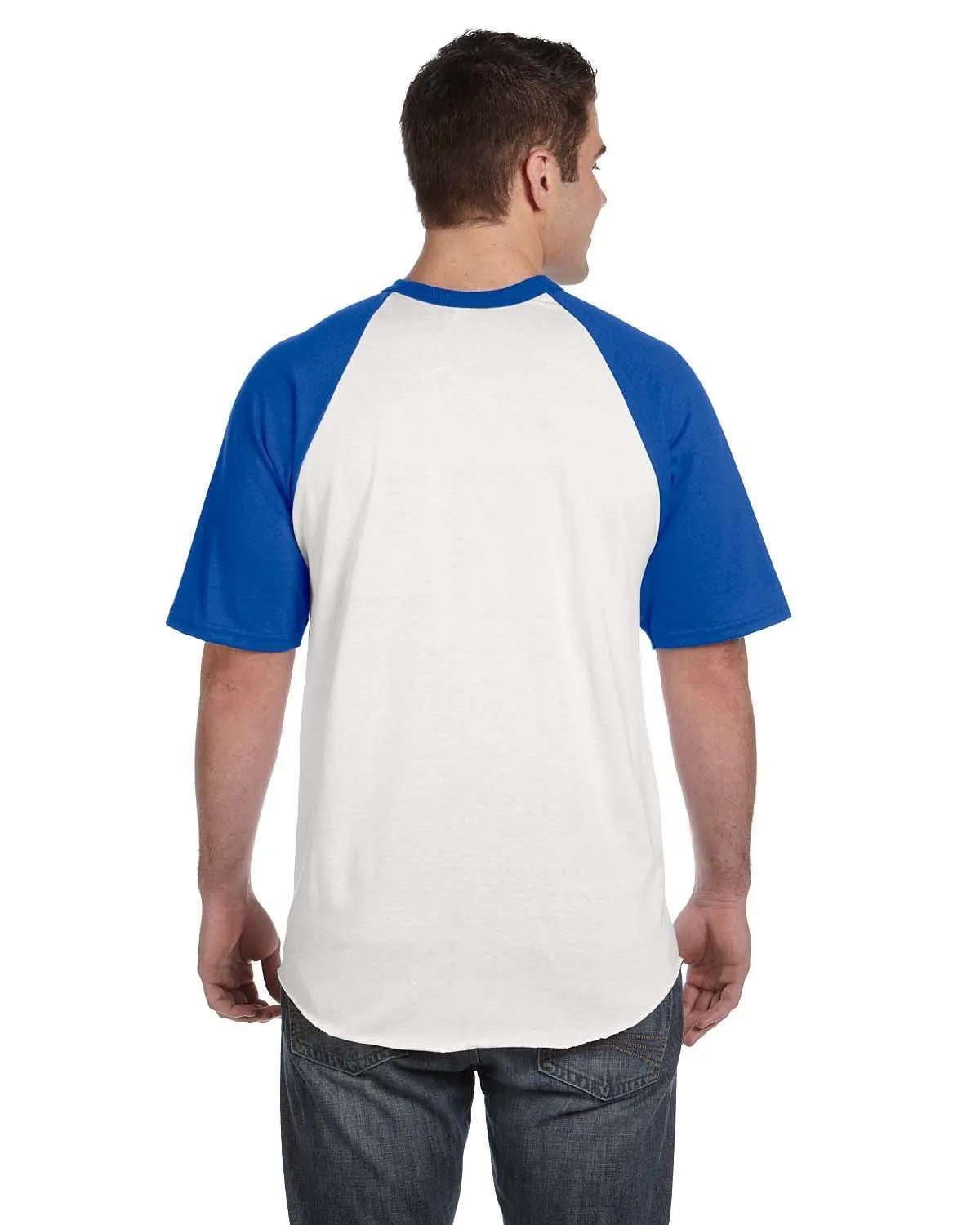 Augusta 50/50 Short Sleeve Raglan T-Shirt