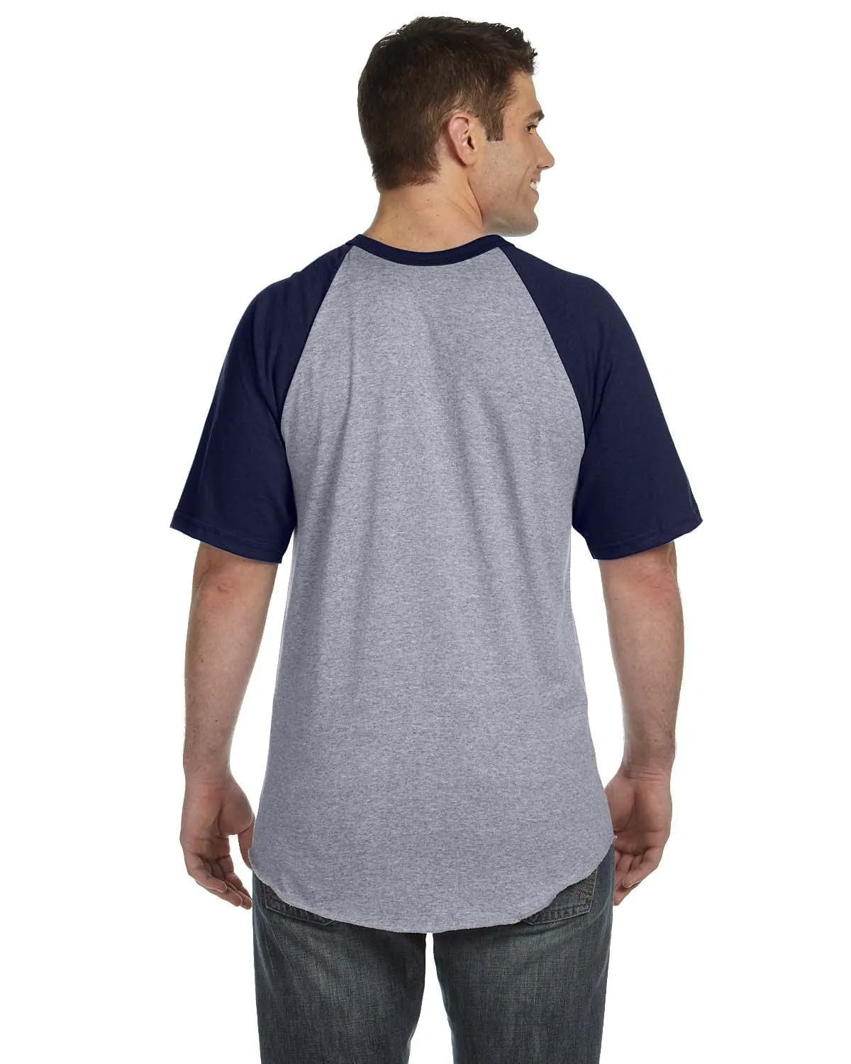 Augusta 50/50 Short Sleeve Raglan T-Shirt