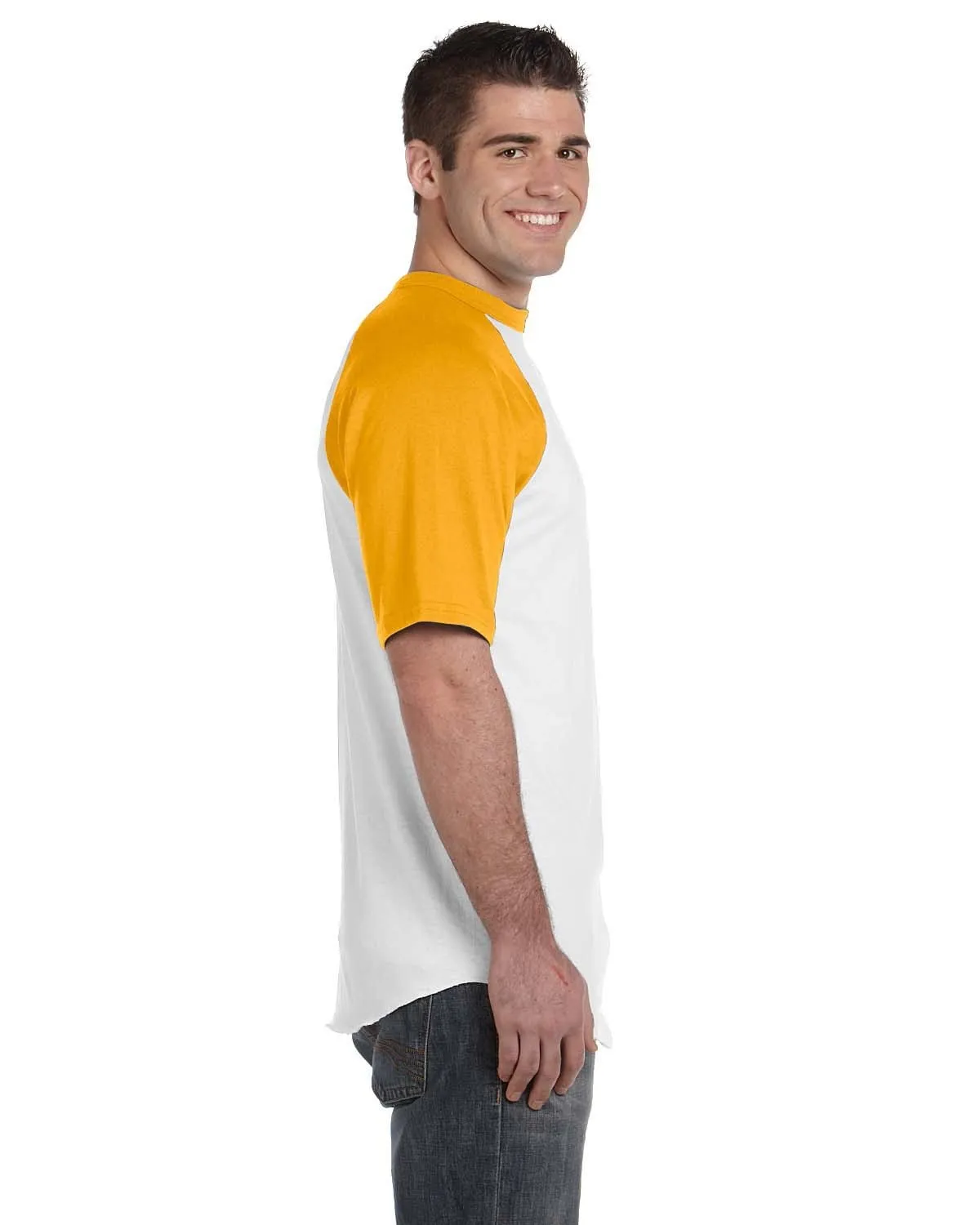 Augusta 50/50 Short Sleeve Raglan T-Shirt