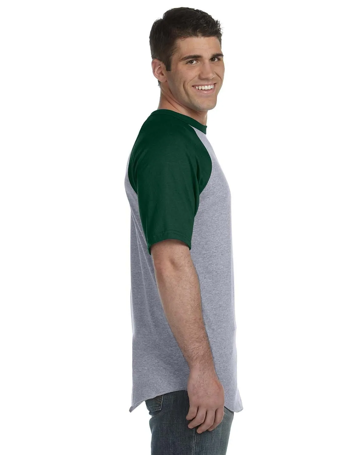 Augusta 50/50 Short Sleeve Raglan T-Shirt