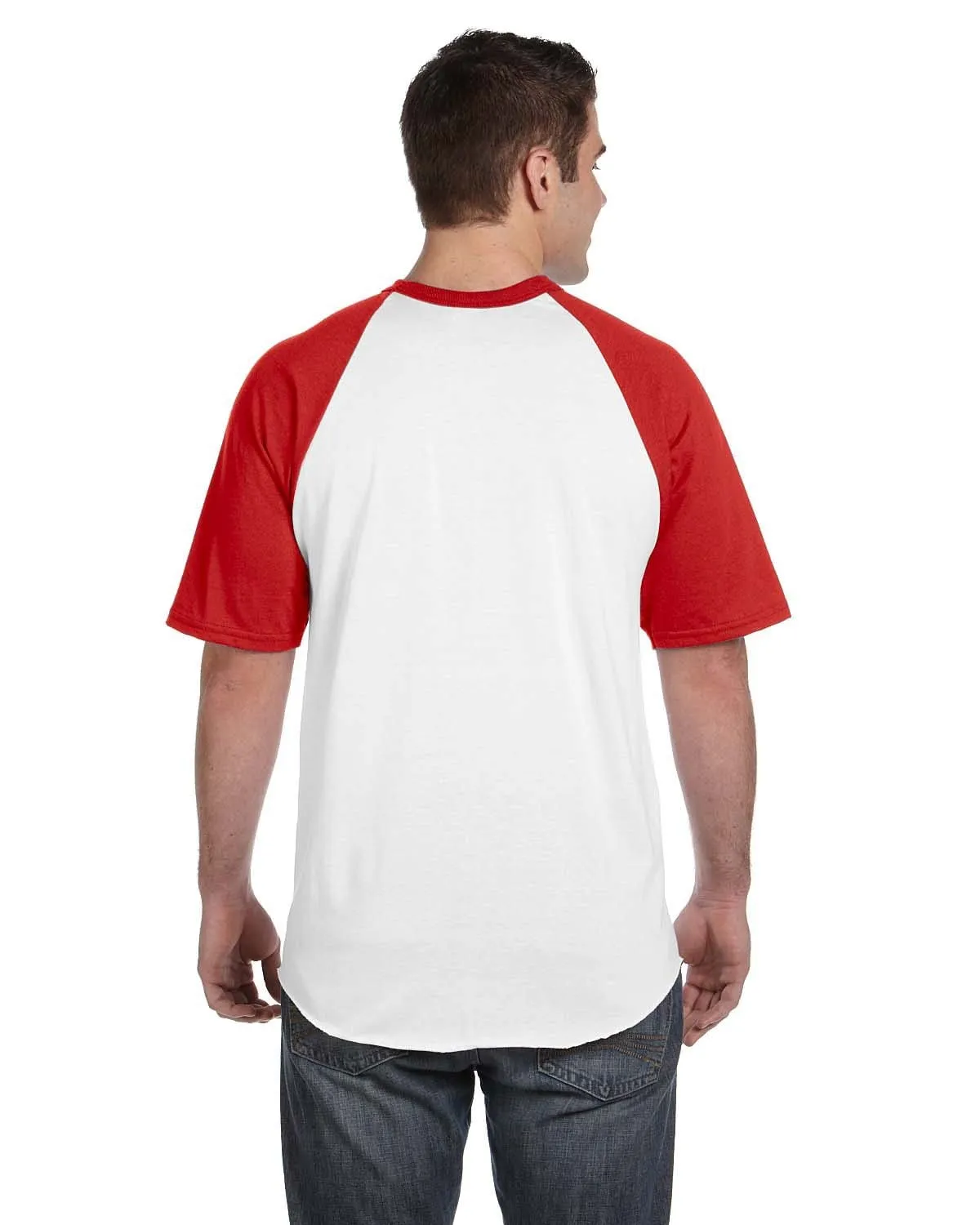 Augusta 50/50 Short Sleeve Raglan T-Shirt