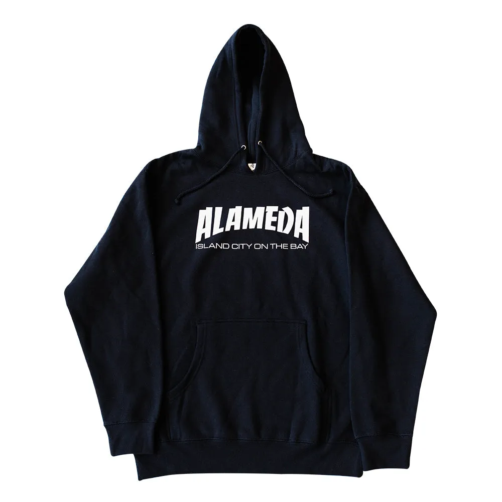 BACKFLOAT ADULT HOODIE - ALAMEDA ISLAND CITY ON THE BAY