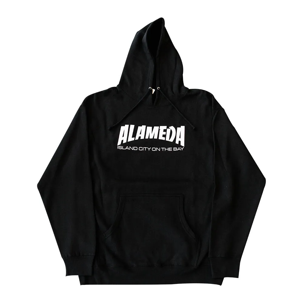 BACKFLOAT ADULT HOODIE - ALAMEDA ISLAND CITY ON THE BAY