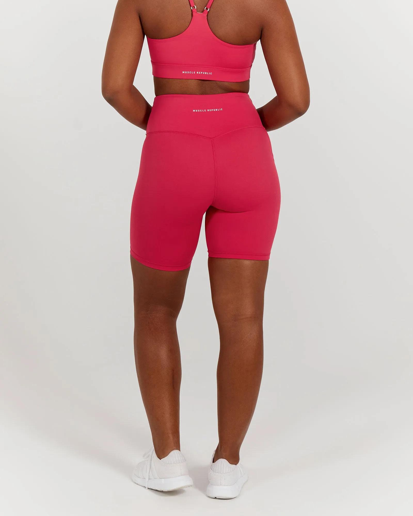 BIKER SHORTS - RASPBERRY