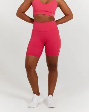 BIKER SHORTS - RASPBERRY