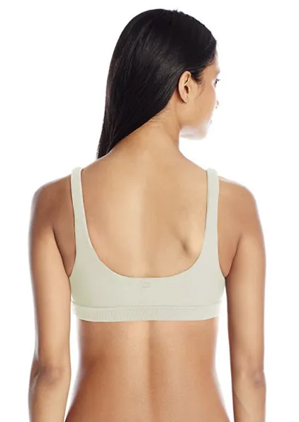 Billabong Women's Line Up Tank Ribbed Bikini Top | Seashell