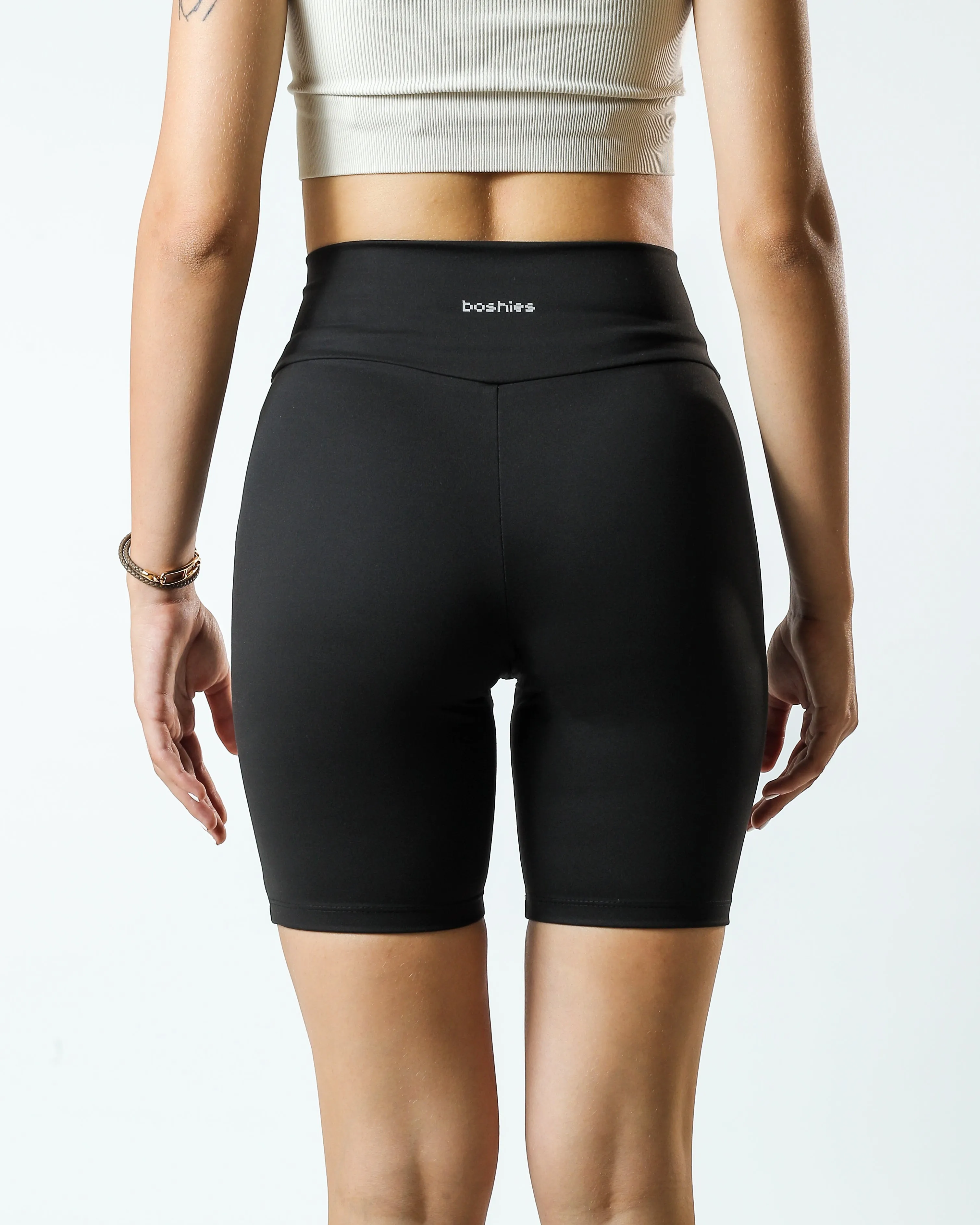 Black Biker Short حب