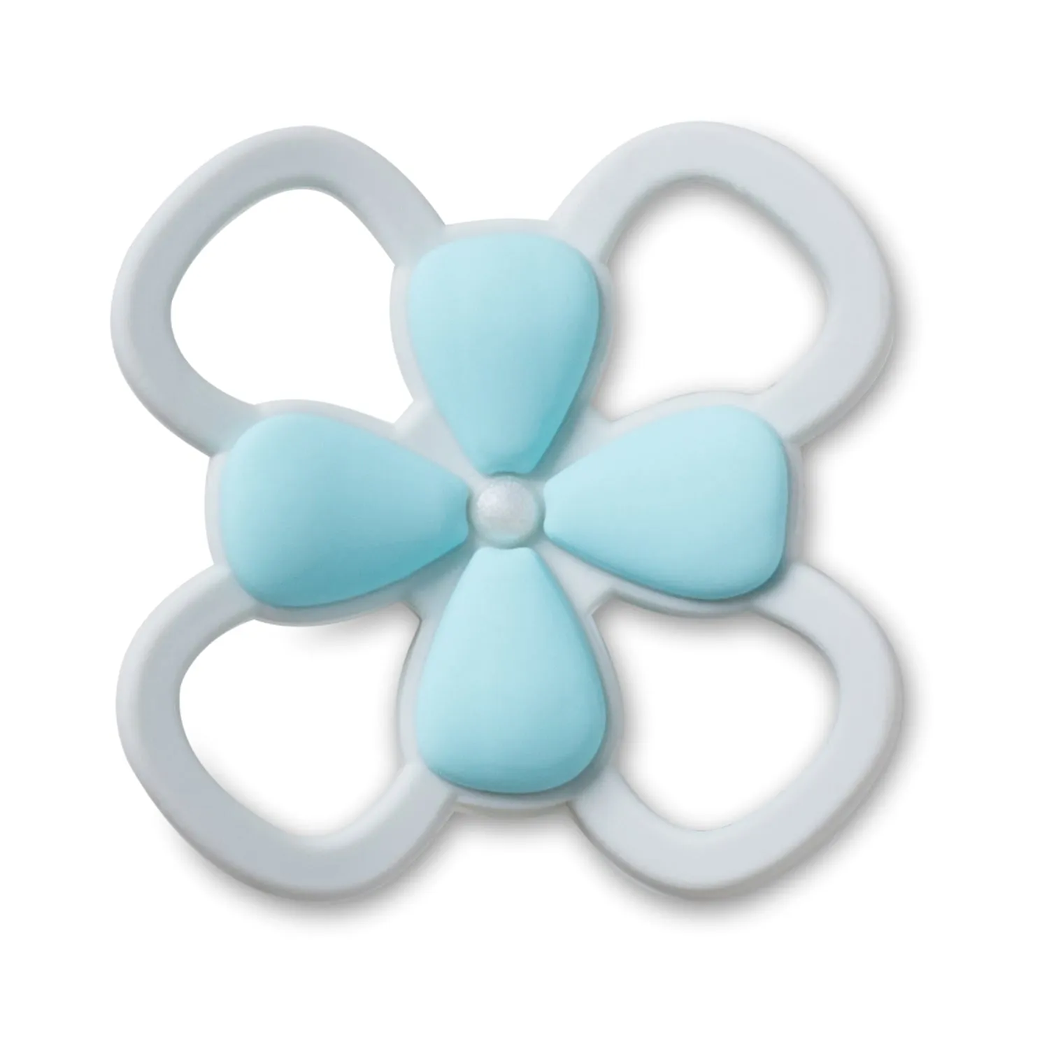Blue Cut Out Flower Jibbitz