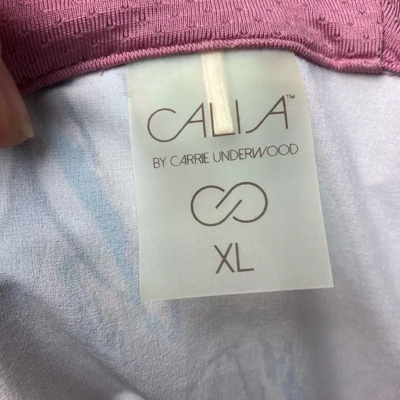 Calia by Carrie Underwood pullover jacket XL hooded. athleisure floral slimming