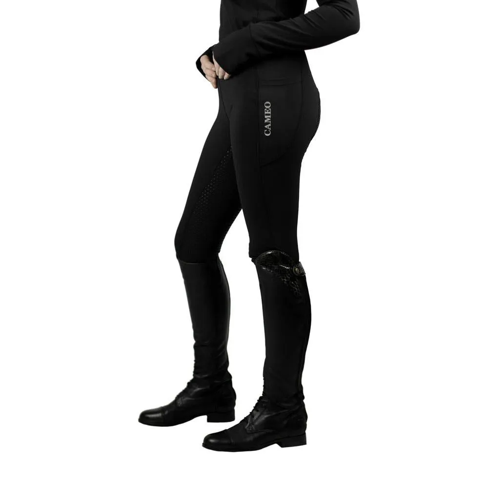 Cameo Equine Thermo Horse Riding Tights - Warmth & Comfort for Winter