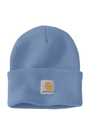 Carhartt Knit Cuff Beanie in Light Blue | A18-HD0