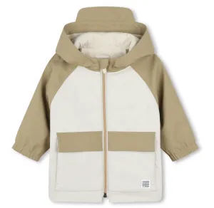 Carrement Beau - Waterproof Rain Coat Jersey Lined - Stone