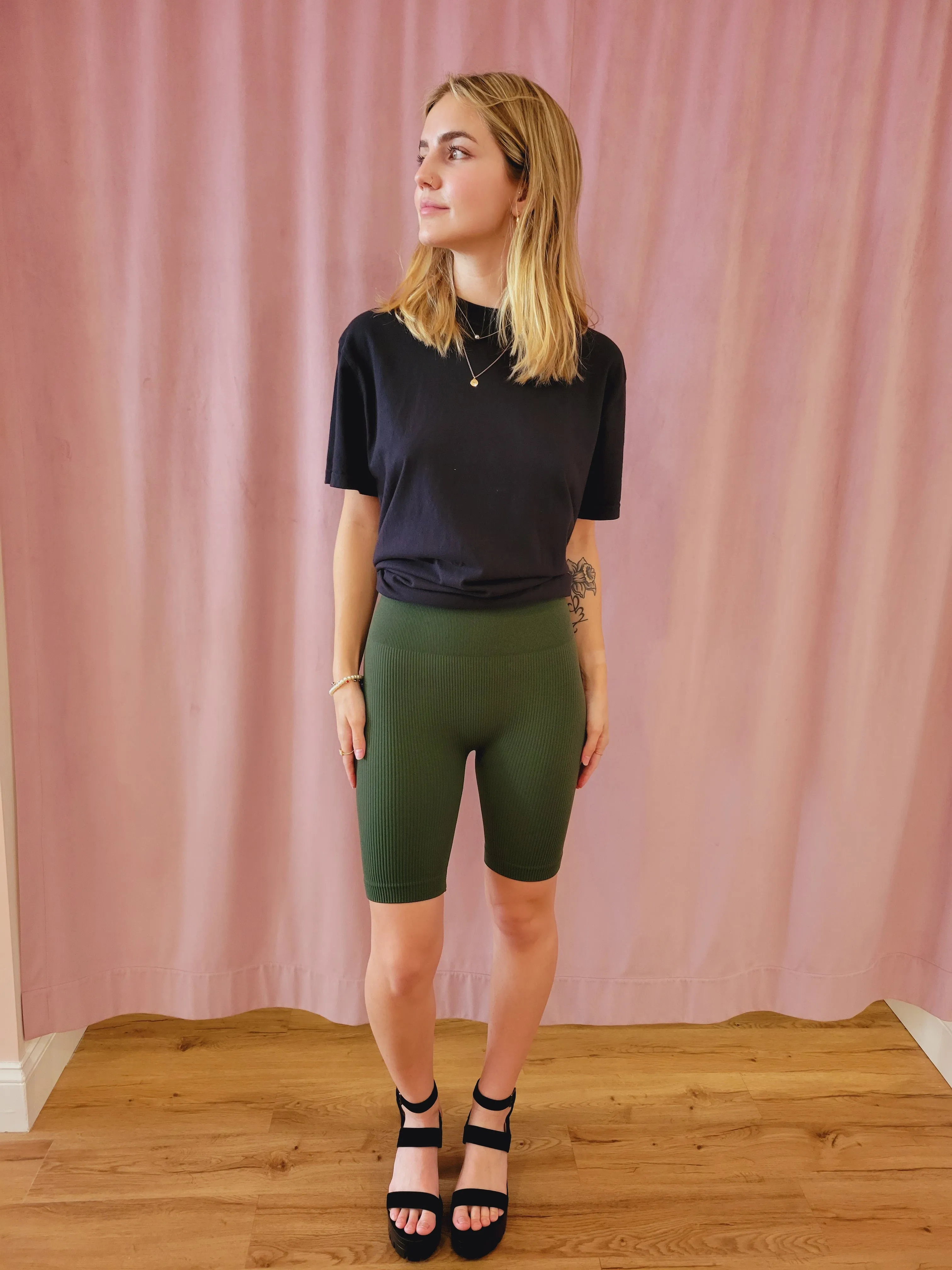 Chill Time Biker Shorts