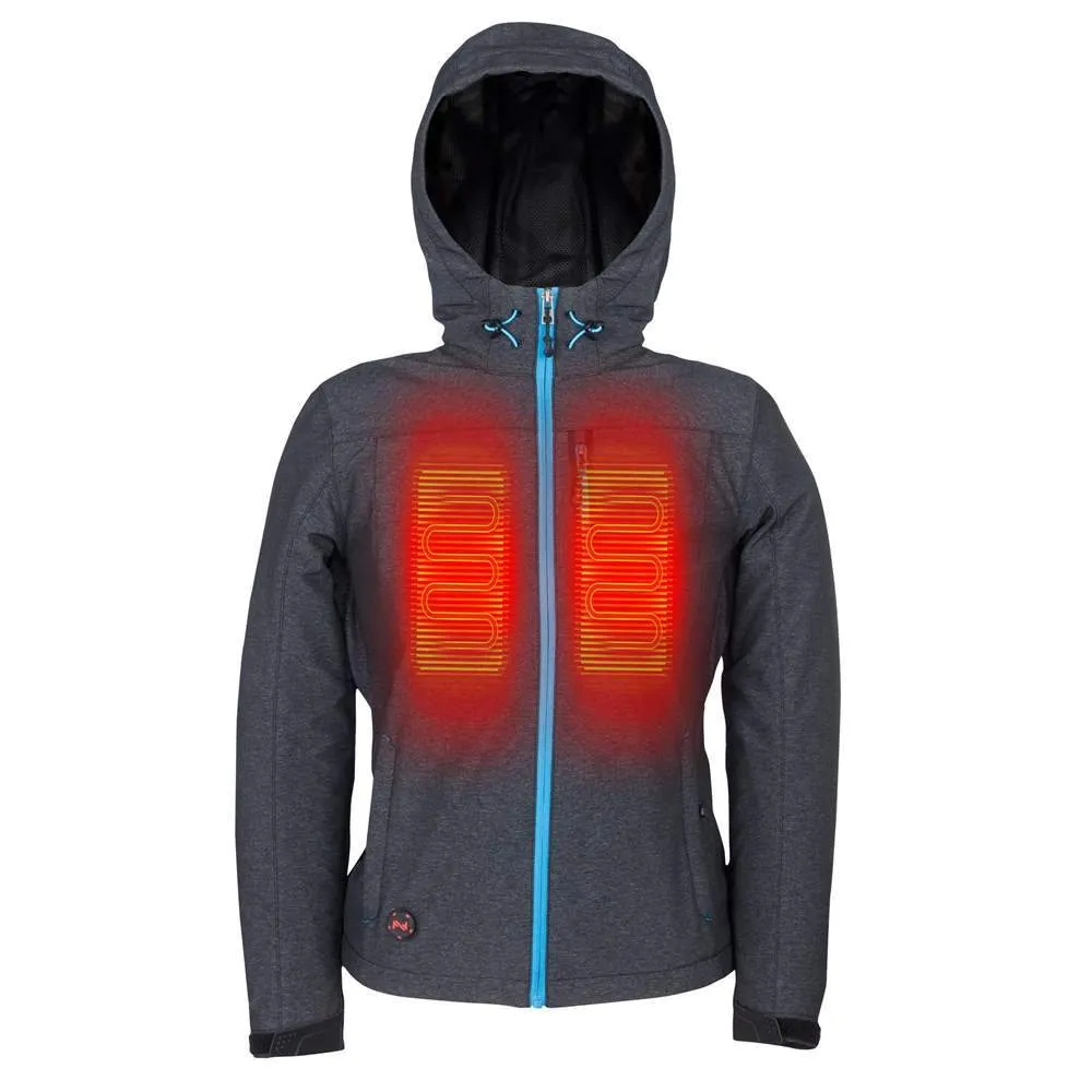 CLMWWJ10220120-L-Grey FieldSheer Heated Jacket - Adventure