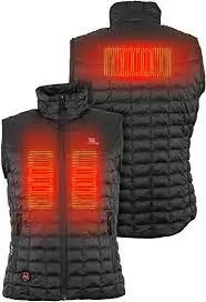 CLMWWMV04-2XL-Black FieldSheer Heated Vest - Back Country